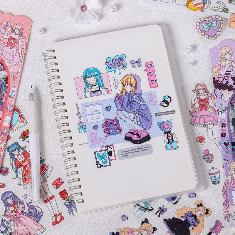 创意个性贴纸套装 - TIEZB系列，点亮你的生活空间