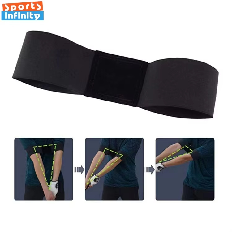 专业高尔夫挥杆纠正带 - 精准固定手臂姿势，提升挥杆技巧