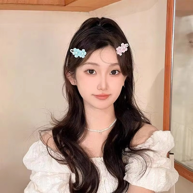 时尚简约金属发夹（2MESN）- 持久耐用，多场合适用