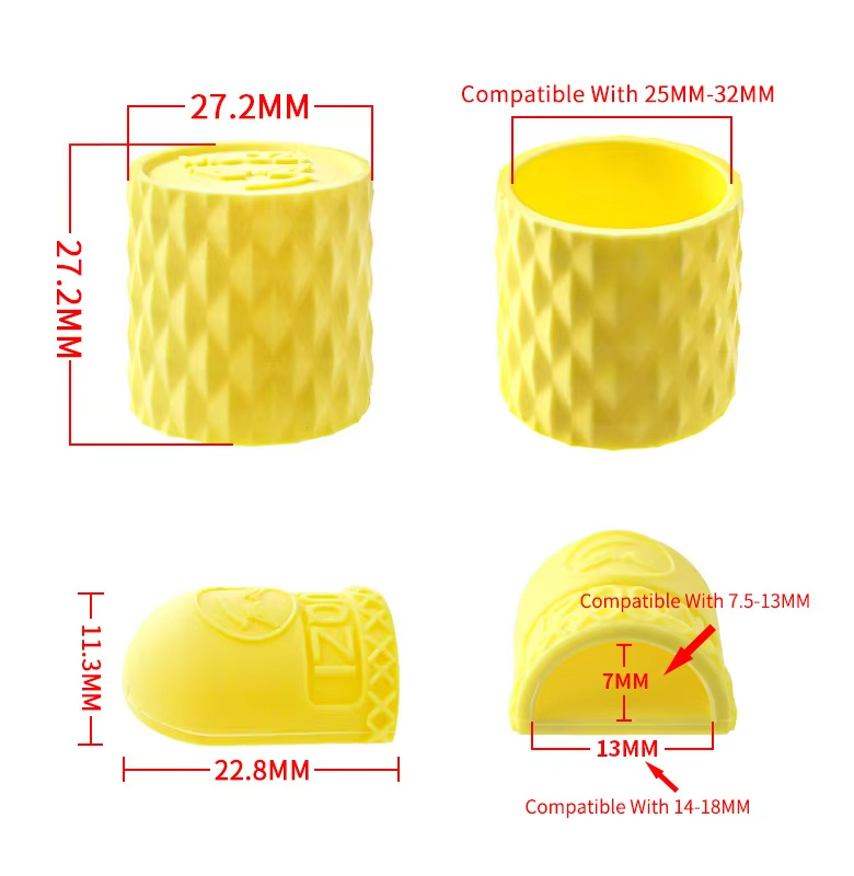 MUQZI公路自行车配件套装 - 硅胶保护套|刹把|手变|轮组快拆|指拨防刮
