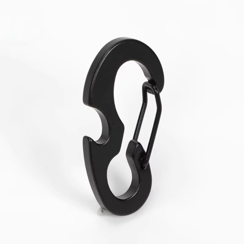 黑甲虫EDC多功能金属登山扣开瓶器 弹簧钩挂扣 户外快挂钥匙扣