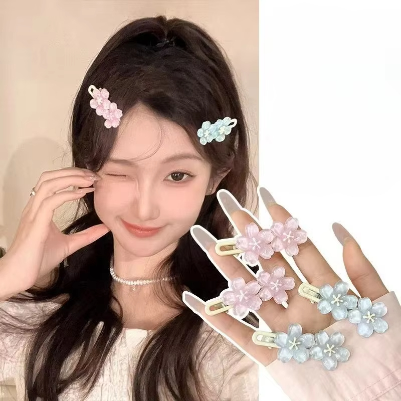 时尚简约金属发夹（2MESN）- 持久耐用，多场合适用