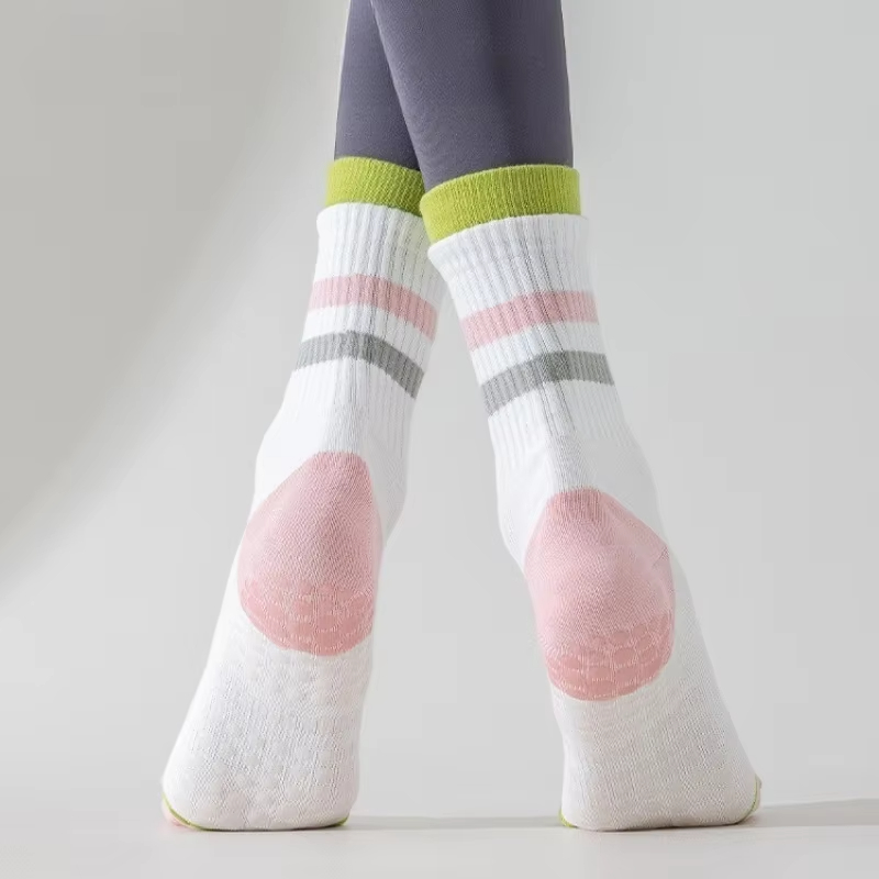 ILBSH专业普拉提防滑袜 - 透气防滑, 舒适支撑, 瑜伽健身必备