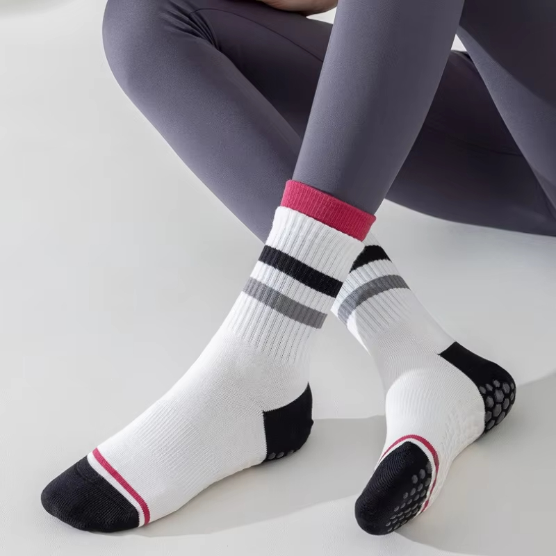 ILBSH专业普拉提防滑袜 - 透气防滑, 舒适支撑, 瑜伽健身必备