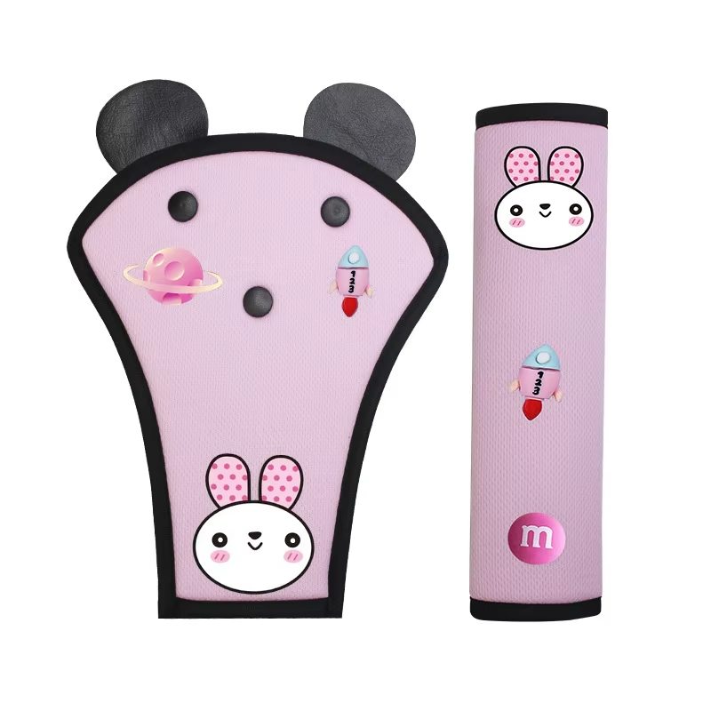 儿童汽车安全带护肩套 - 防勒脖限位器，保护宝宝舒适出行