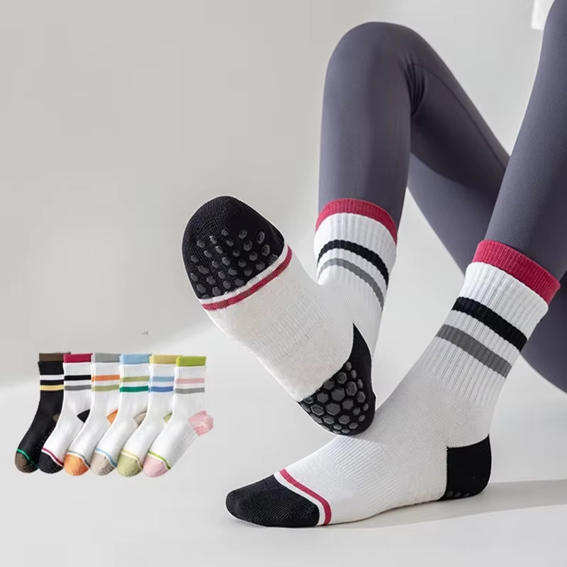 ILBSH专业普拉提防滑袜 - 透气防滑, 舒适支撑, 瑜伽健身必备
