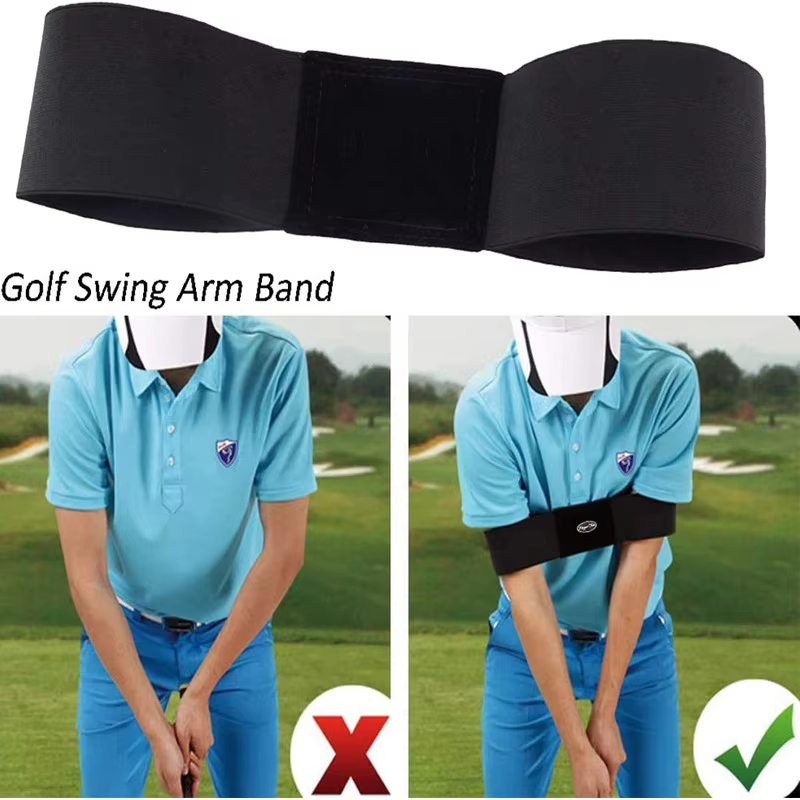专业高尔夫挥杆纠正带 - 精准固定手臂姿势，提升挥杆技巧
