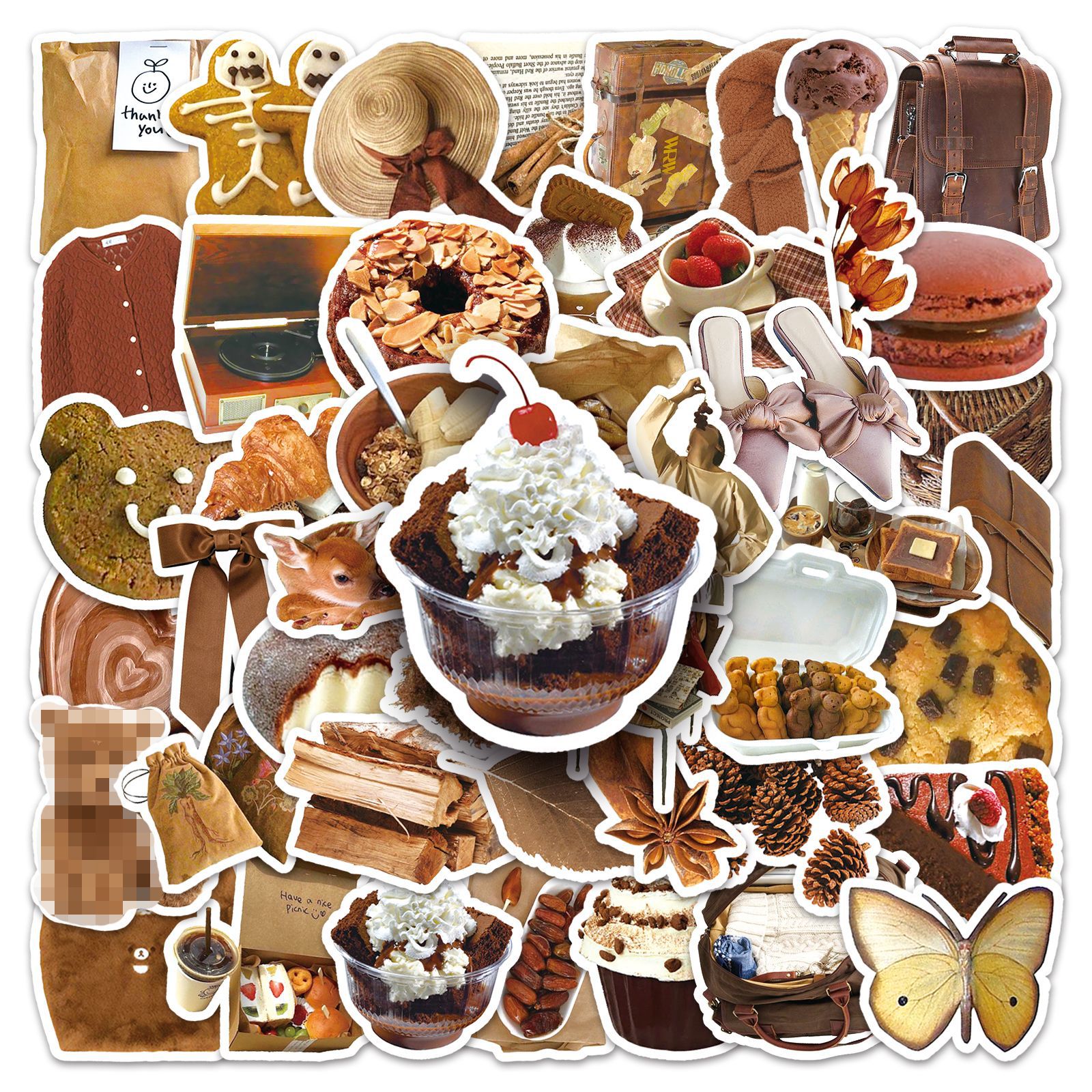 JYNVG个性化贴纸套装 - 防水防刮，多场景适用，创意装饰必备