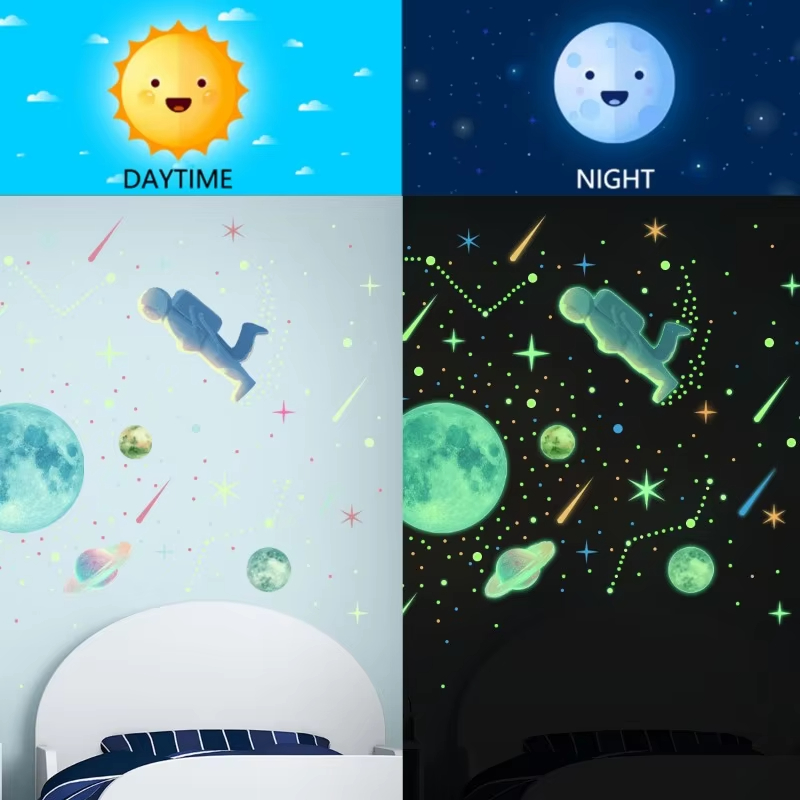 CHOTD创意可移除墙贴 自粘式装饰贴纸 防水环保 多款图案可选